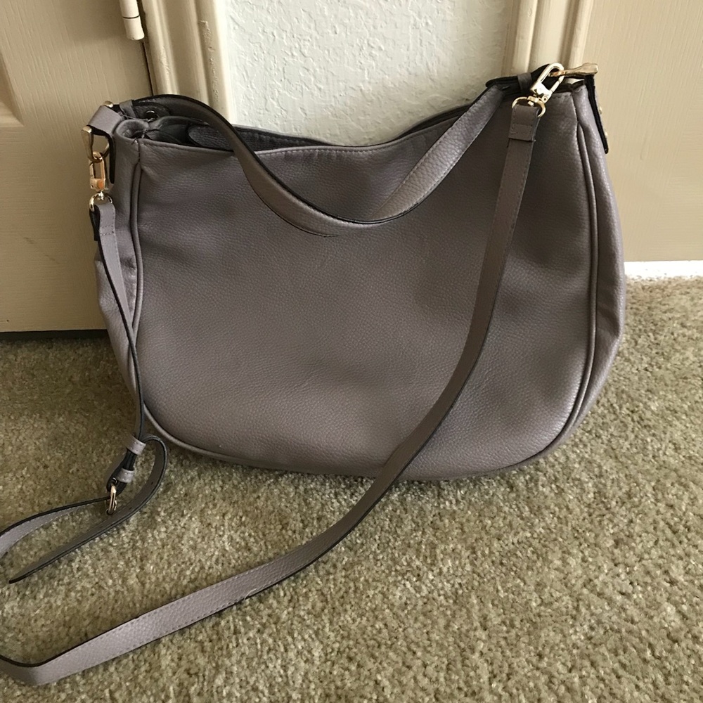Gray purse